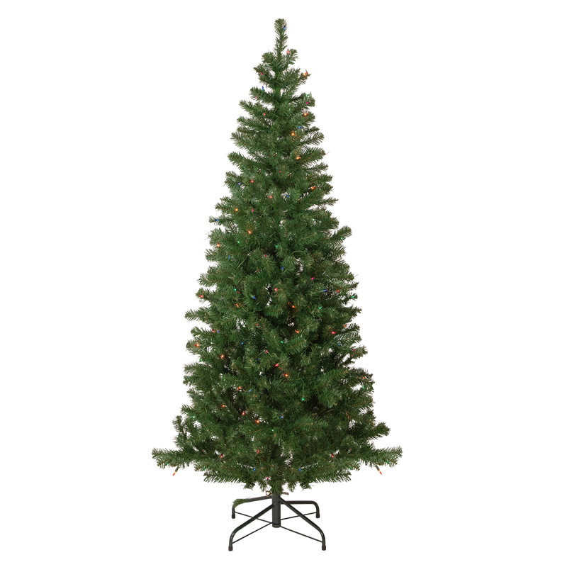 Arbre de Noël artificiel pin 6 lumières