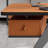 Rectangular Stainless Steel+ with 1 drawers desk-1379663191-1379663186