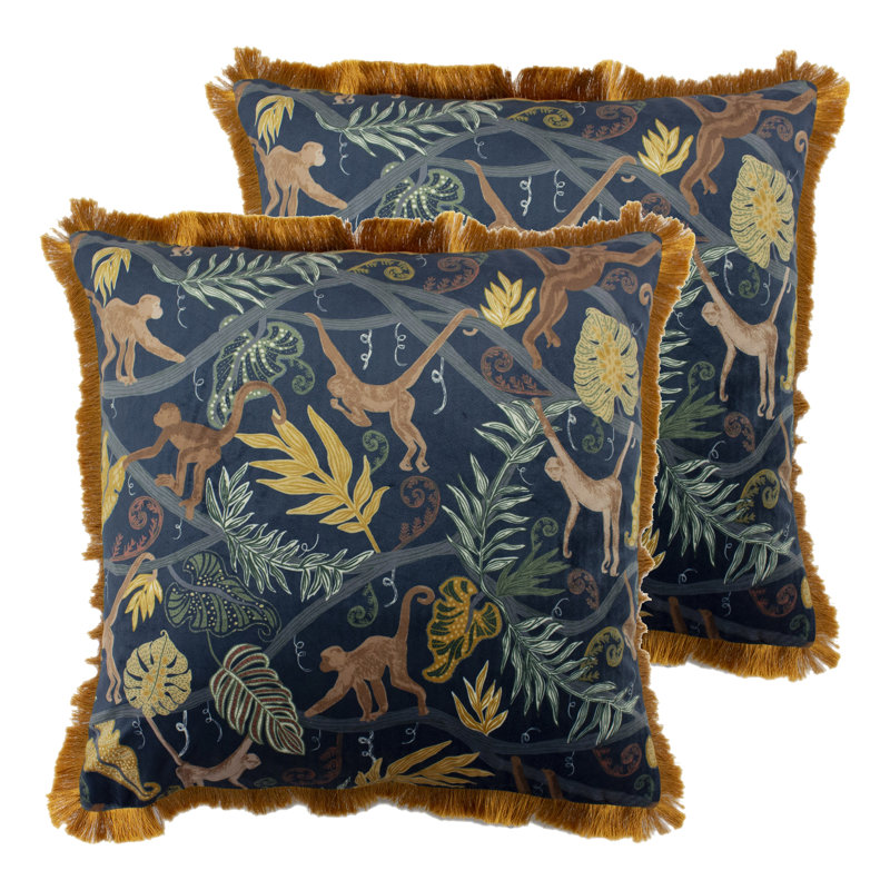 Furn Square Throw Cushion, Feather