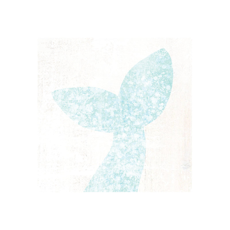 Mermaid Tail With Texture - Wrapped Canvas Print, 122cm H x 122cm W x 3.8cm D