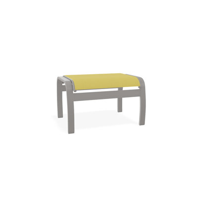 Repose-pieds d'extérieur avec coussin Askar