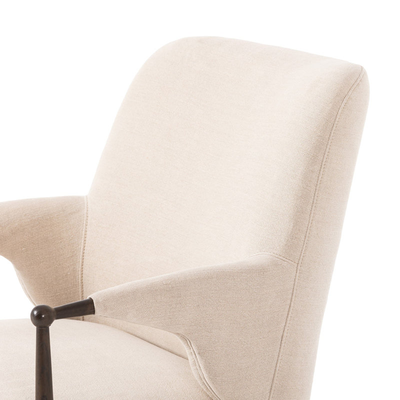 Brently Chair, Cream Linen