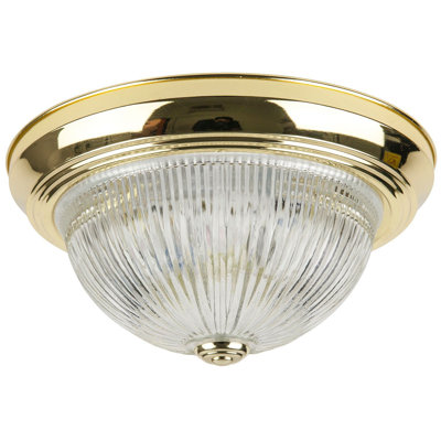 Frosted Glass Flush Mount