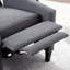 Fauteuil à oreilles inclinable manuel, fauteuil à oreilles larges Margheoala-779473770