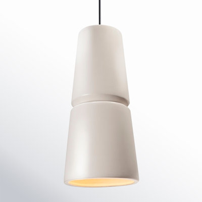Luminaire suspendu conique à 1 lumière Logan