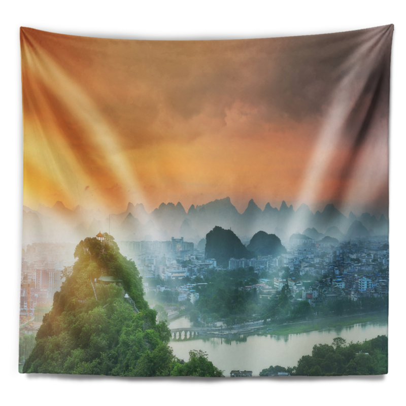 Polyester Tapestry, 32" H x 39" W