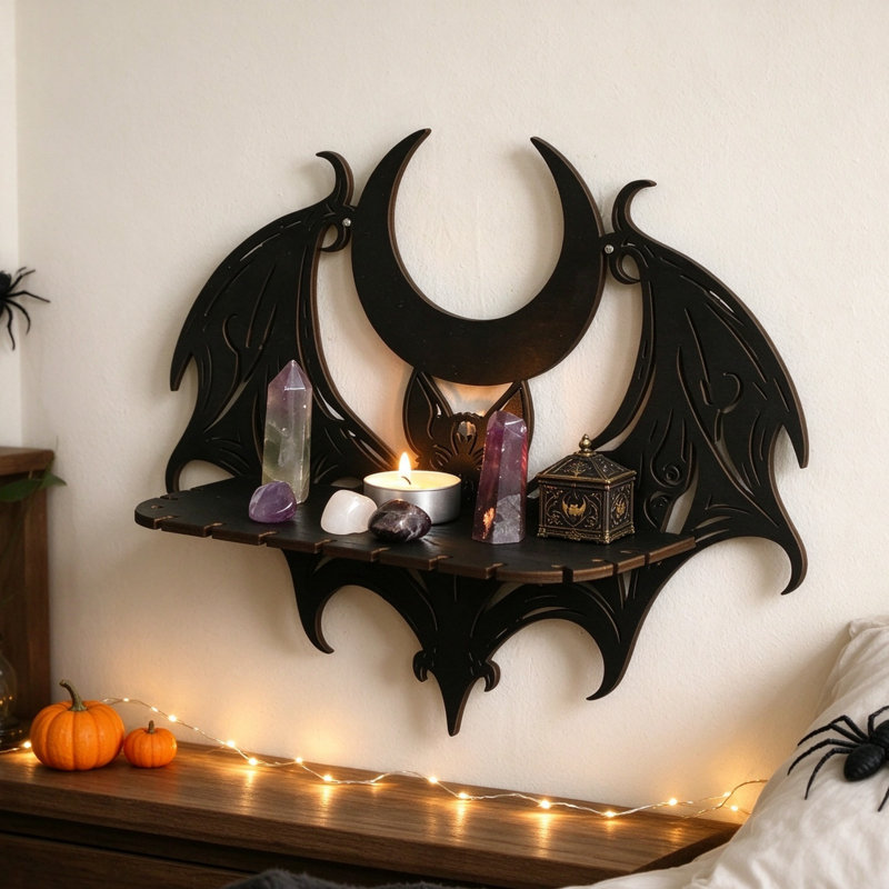 Conception de chauve-souris gothique Halloween