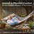 2-Person Quilted Polyester Spreader Bar Hammock - Mountainside-870824557