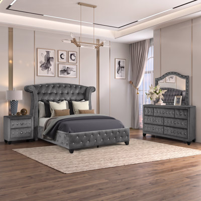 Rausch 4 Piece Bedroom Set