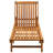 Floranne 80" Long Acacia Single chaise with Cushions-848329710