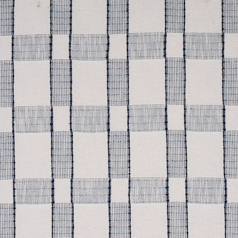 Elko Plaid Fabric, Indigo