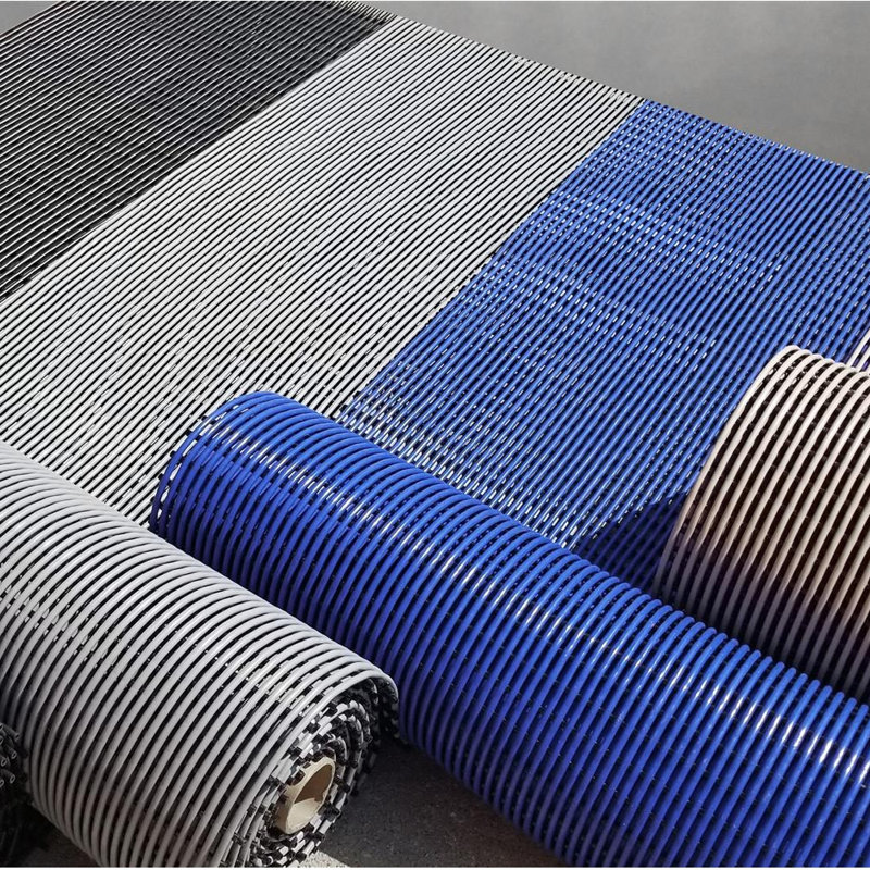 Tapis de douche Vinube, Bleu, L 36 po x L 24 po