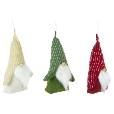 Figurine de Noël gnomes en peluche debout