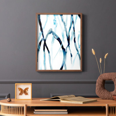 Runnel I Framed Print - Solid Wood