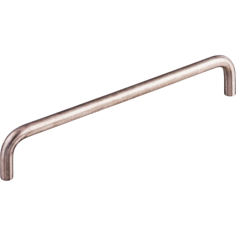 Brushed Stainless Steel Modern Bar Pull with Mounting Hardware