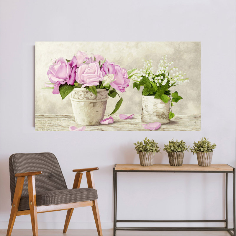 So French! by Elena Dolci - Wrapped Canvas Print, 35cm H x 70cm W x 4cm D