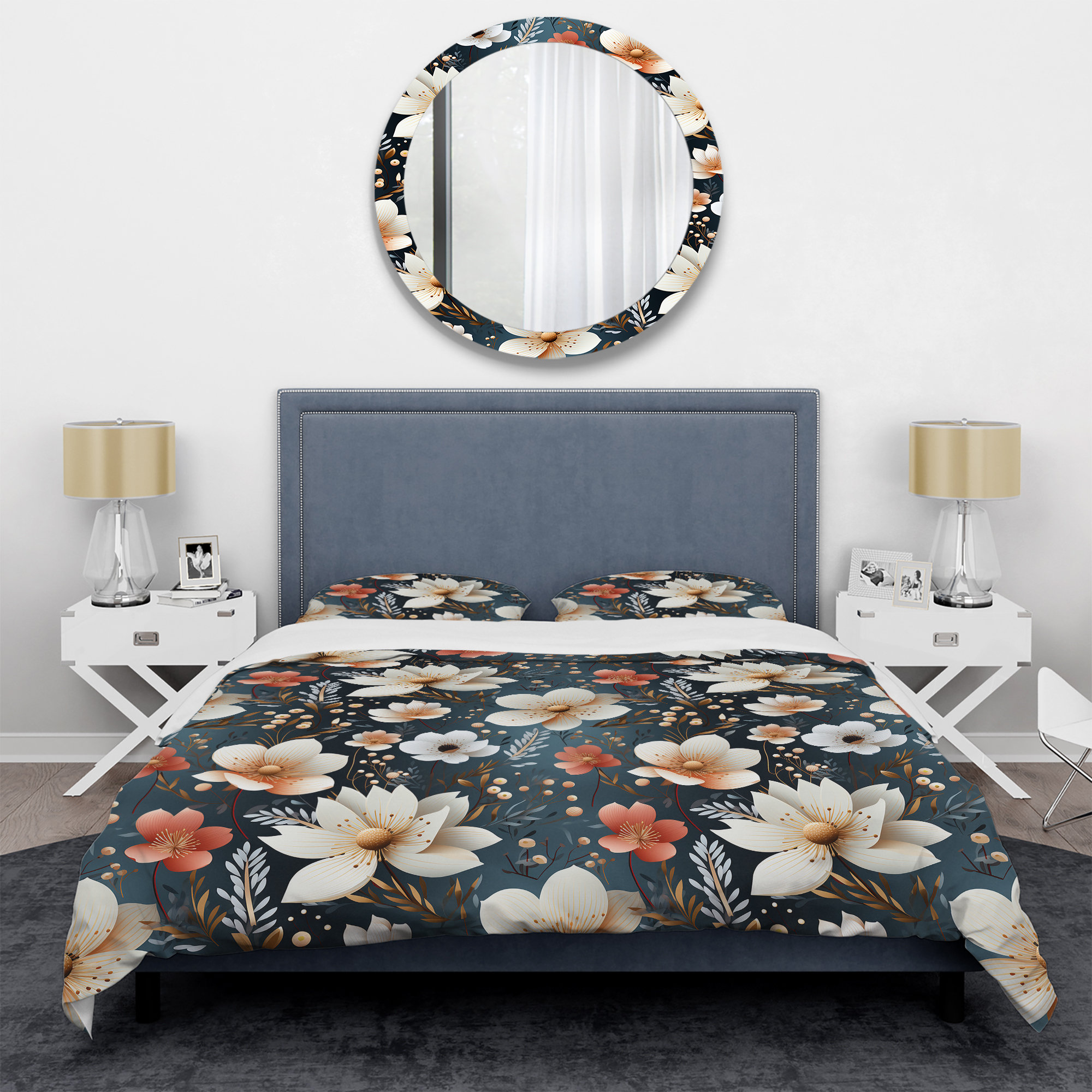 Garden Cardinal WN2102056CL Duvet Cover Set