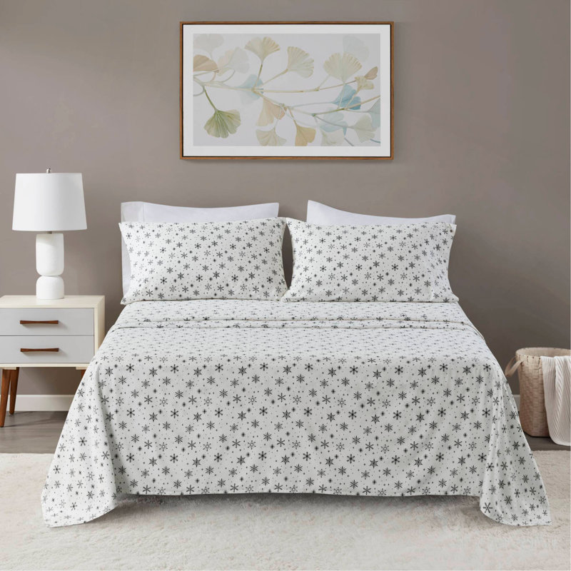 4 PCS  Sheet Set Black
