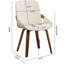 Chaise rembourrée en similicuir Kelham-1603966406
