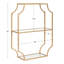 Tablette décorative en métal 3 pièces Johnalbert-966469804