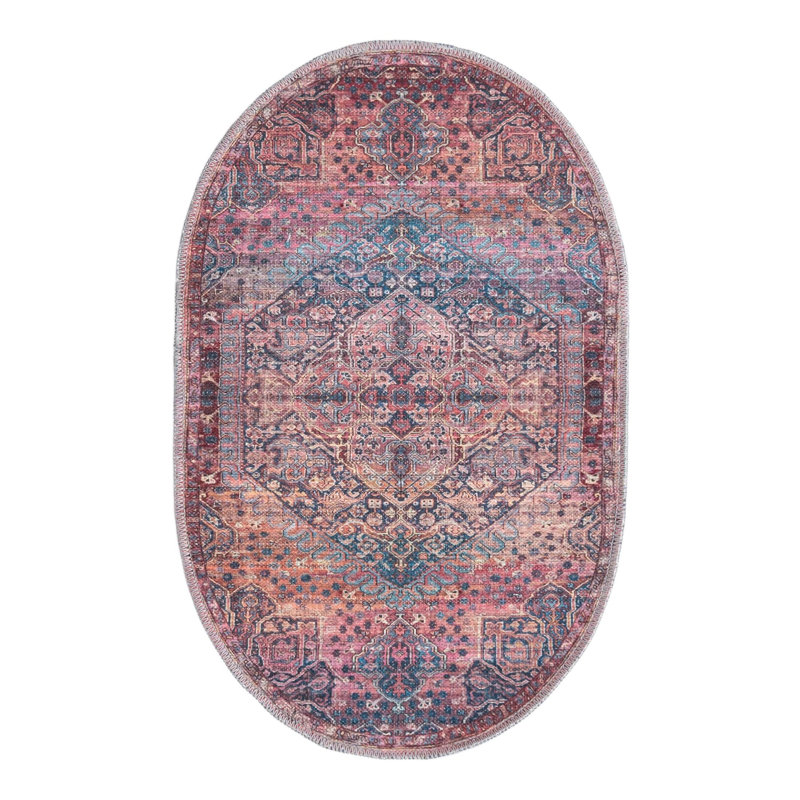 Oriental Indoor Rug, Oval 2' x 3'1"