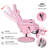 Inbox Zero Reclining Ergonomic Swiveling PC & Racing Game Chair with Footrest-1335901790