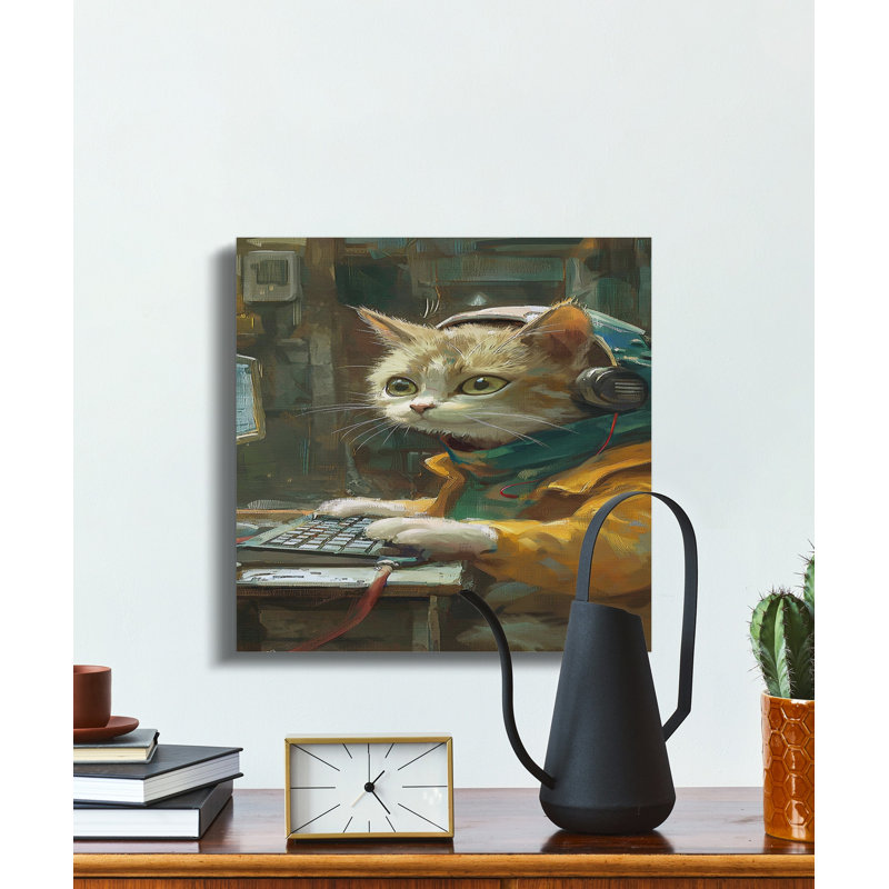 Rippy Wrapped Canvas Print Set, 24x24