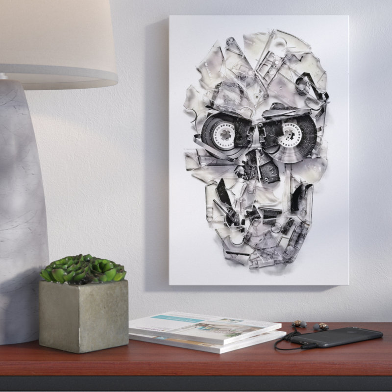 «Hometaping» par Ali Gulec - Impression sur toile, H 12 po x l 8 po x P 0,75 po, Toile tendue, Pas de tapis