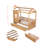 Mcclean Pine Solid Wood Bed with Drawers-985985496
