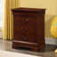 Ensemble de table de chevet 3 tiroirs Kiama-1489340476