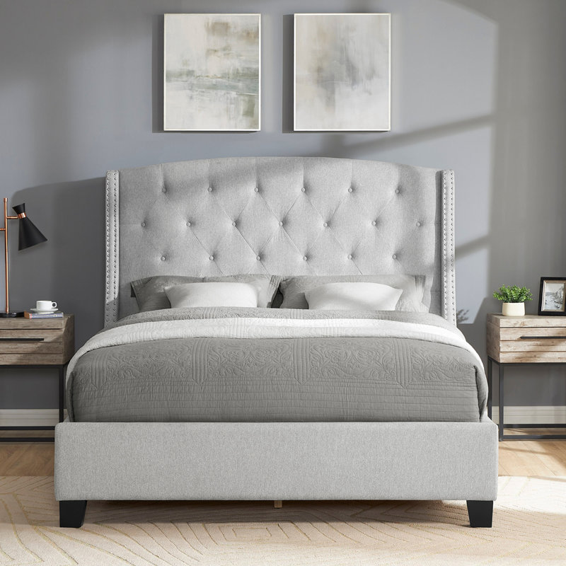 Mobilier de chambre à coucher 1pc, Gris clair