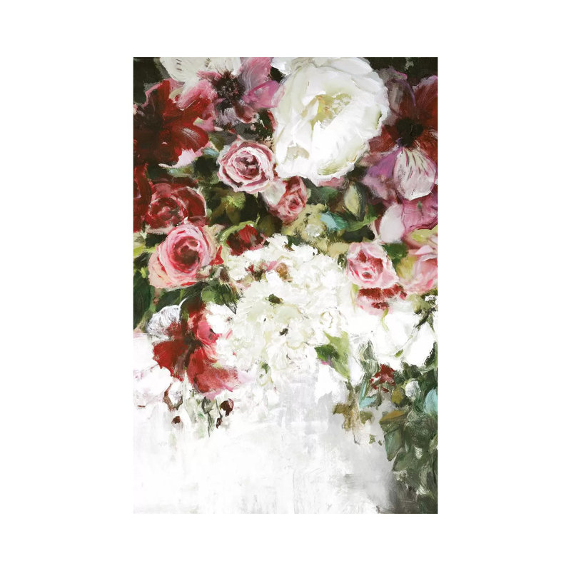 Light Blossom - Painting on Canvas, Wrapped Canvas, 101.6cm H x 66.04cm W x 3.81cm D