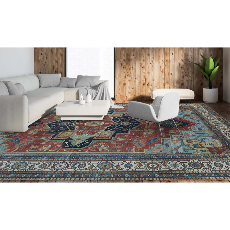 One-of-a-Kind 12'2" X 14'10" Hand Knotted Area Rug