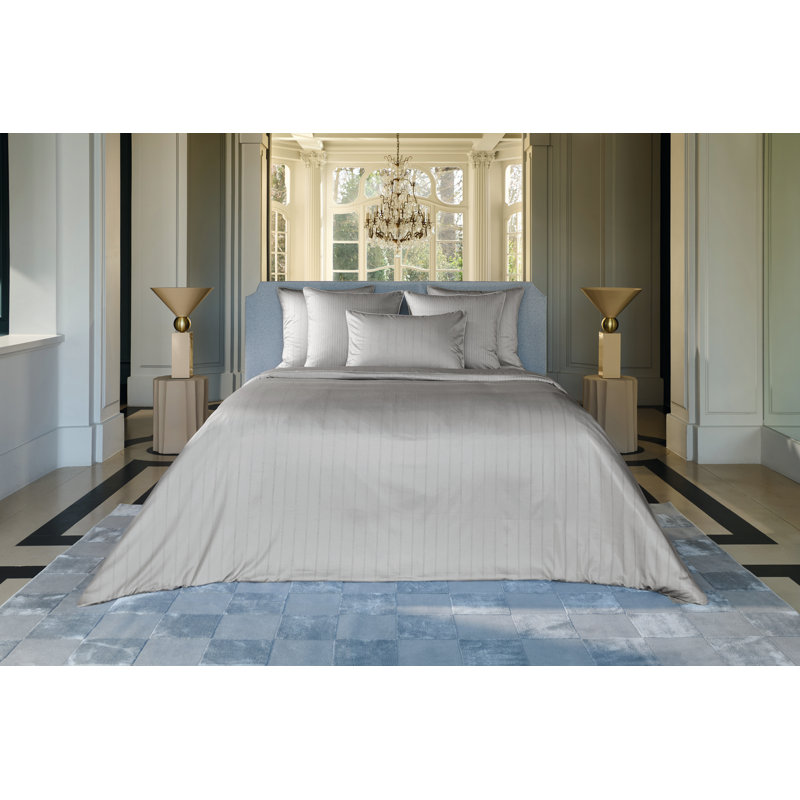 Journey gris King fitted sheet, King