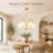 Auline 5 - Light Gold Steel Dimmable Modern Living Room Bubble Chandelier