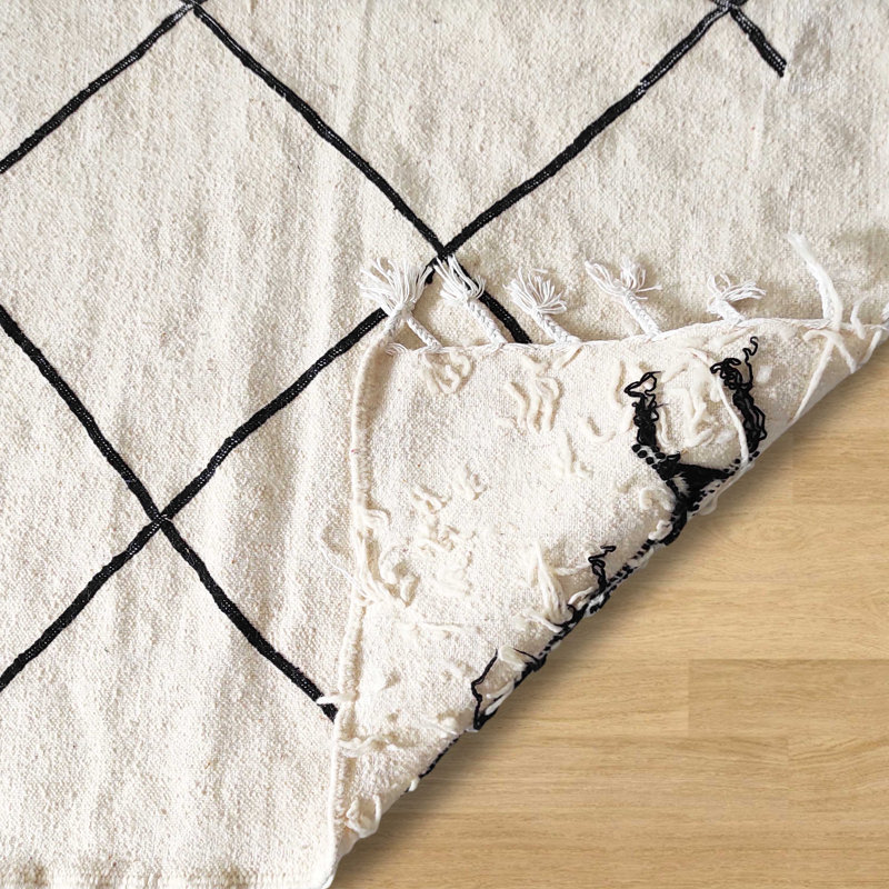 Wool Geometric Indoor Rug