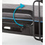 Lit simple TG réglable pour se tenir debout avec support de levage pratique TXL