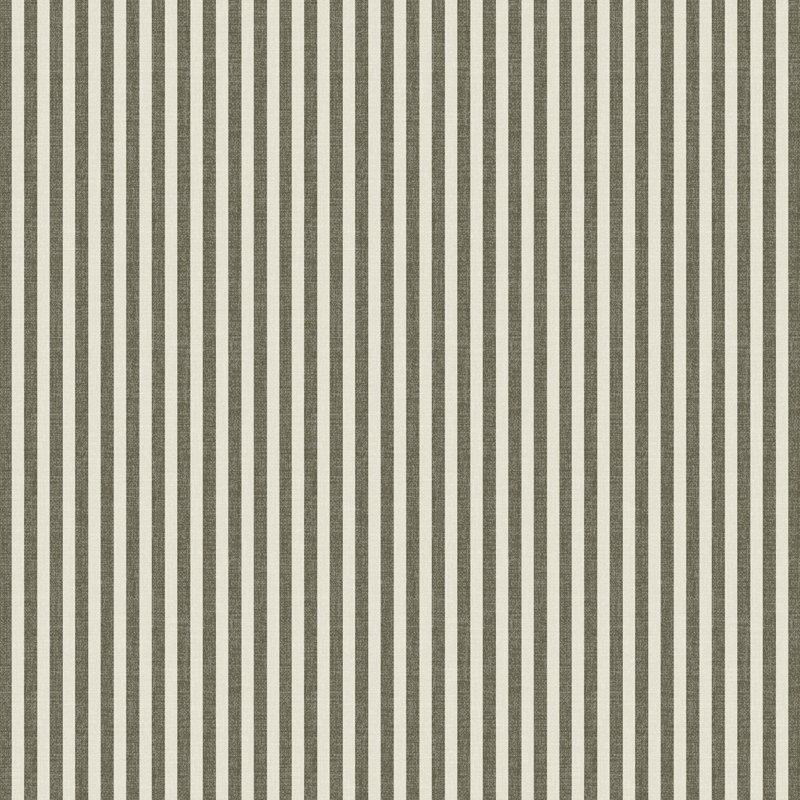 June Upholstered Ottoman, Jane Stripe Laurel