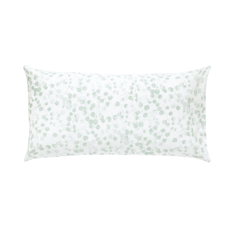 Rosée sauge Standard pillowcase pair, Rosée, Floral, King