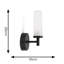 Adiell Glass Armed Sconce-29433281-18891013