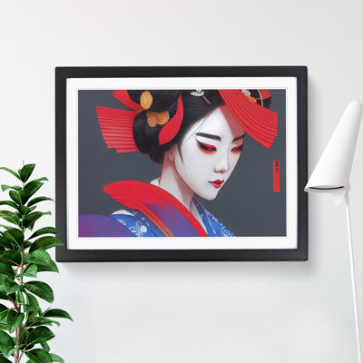 Sensational Geisha - Framed Print