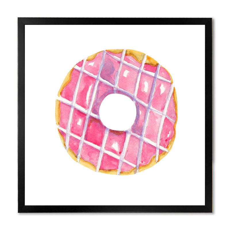 Décoration murale rétro en toile pour enfants, art rétro pour enfants, H 16 po x l 16 po x P 1 po, Cadre photo noir