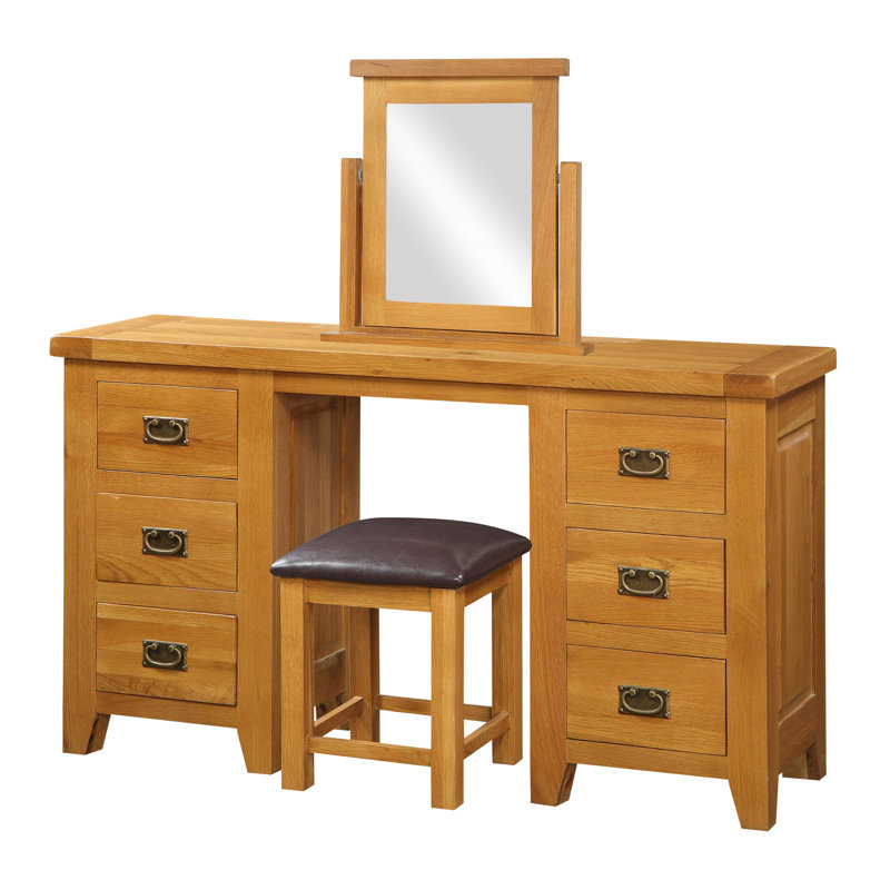 Demarco Wood Wall Mirror