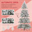 Arbre de Noël artificiel enneigé