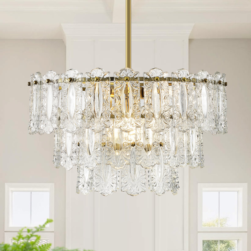 Lustre moderne à niveaux 6 lumières Aurthur