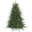 Arbre de Noël artificiel régulier (double) avec aiguilles vertes-2017628068