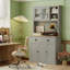 71 grands garde-manger avec portes en verre et tablettes réglables-959186768