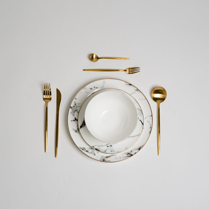 Bone China Dinnerware Set 12 Piece - Service for 4