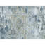 Tapis de couloir gris / bleu noué à la main de conception unique nouvel âge 2 pi 6 po x 10 pi Voctoria