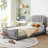 Upholstered Velvet Daybed-1767809683